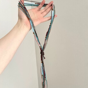 Vintage古着 Bohemian tassel项链