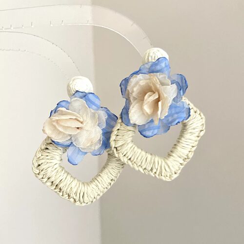 Vintage古着 Camellia breeze耳饰