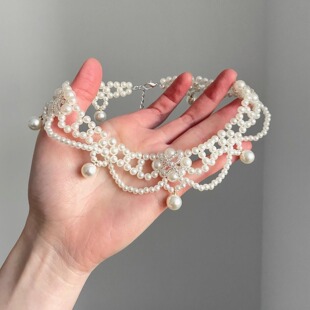 Vintage古着 Fancy pearls项链