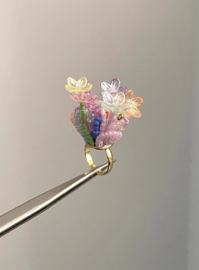 Vintage古着 Dopamine clusters戒指