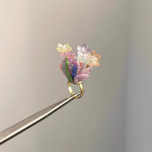 Vintage古着 Dopamine clusters戒指