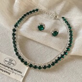 emerald套装 Vintage古着 Luxurious