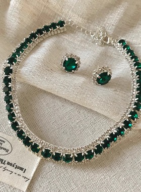 Vintage古着 Luxurious emerald套装