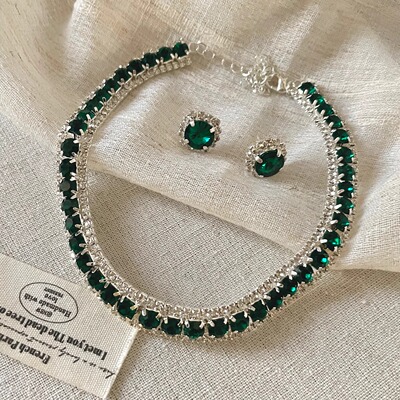 Vintage古着 Luxurious emerald套装