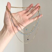 Vintage古着 Eye edge项链