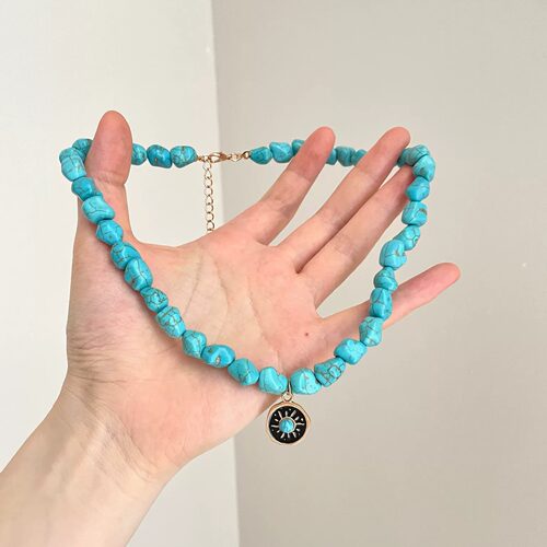Vintage古着 Turquoise Day Edict项链