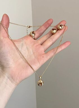 Vintage古着 Retro gold spiral套装