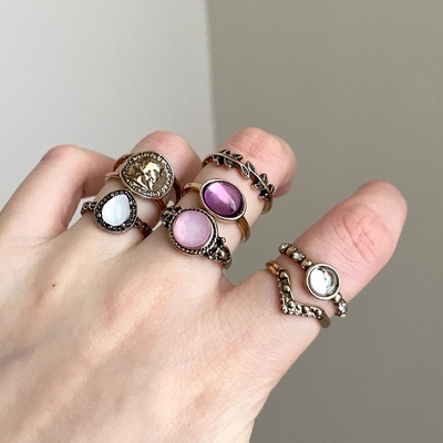 Vintage古着 The bubble of the court套戒