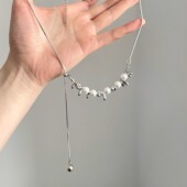 stone Vintage古着 Crushed tassel项链