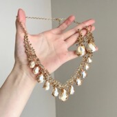 Vintage古着 gems套装 Luxurious banquet