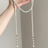 irregular Vintage古着 Retro pearls项链