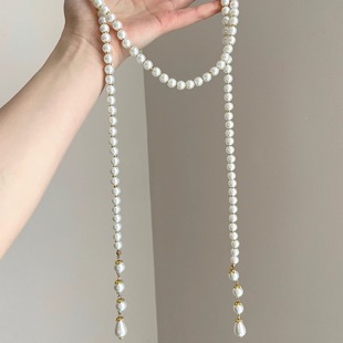 Vintage古着 Retro irregular pearls项链