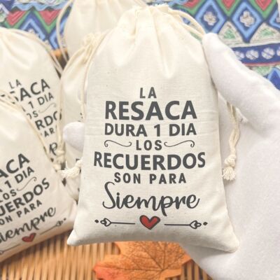 10pcs Spain hangover bag hard one day memories are forever P