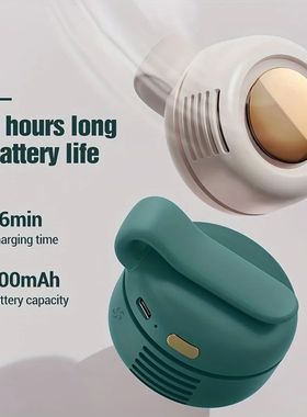 Whirlwind Leafless Fan With Portable Button Design USB Charg