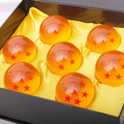 Dragon Ball 7pcs/set 1:1 Crystal ball 3.5cm Action Figure To