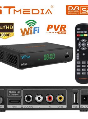 GTMEDIA V7S5X Satellite TV Receiver DVB-S2X/S2/S Full HD 108