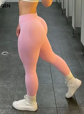 NCLAGEN Seamless Sports Leggings Woman Low Impact Yoga Pants