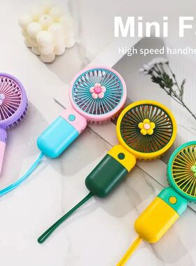 Mini USB Rechargeable Portable Fan Handheld Fan Electr Summe