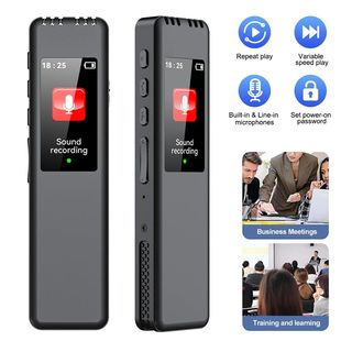 Digital Voice Recorder Up To Support 128G SD Card Portable M