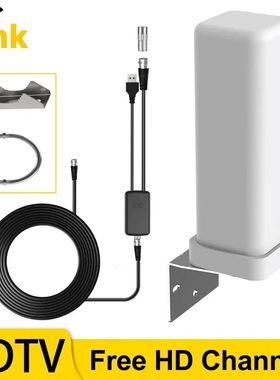 6000 Miles Outdoor Digital TV Antenna 35dBi Long Range Signa