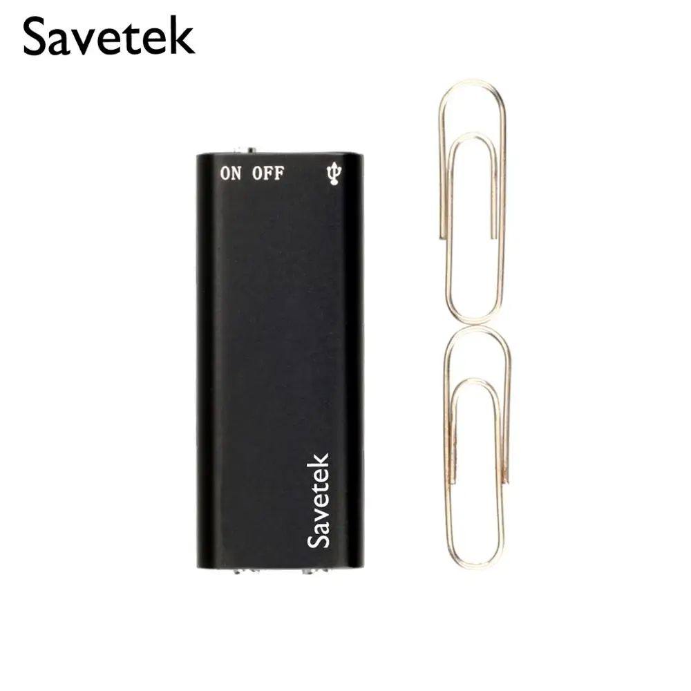 Savetek Smallest Mini USB Pen Voice Activated 8GB 16GB Digit