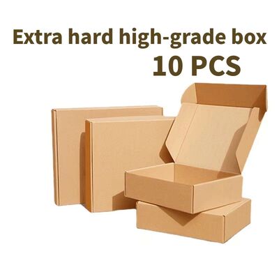 10 pcs super hard white/brown multi-size brown carton packag