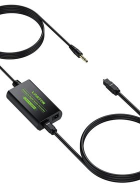 LiNKFOR 3.5mm to SPDIF Converter AUX to Digital Coaxial Tosl