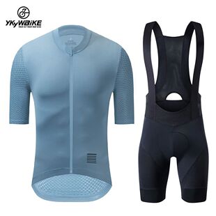 YKYWBIKE Cycling Jersey Set classic MTB Cycling Bib Shorts K