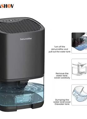 Air Dehumidifier Portable Mute Moisture Absorbers Machine Ai