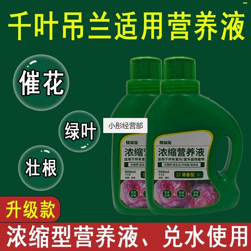 千叶吊兰营养液通用型专用营养液花肥绿植水培植物肥料液体肥