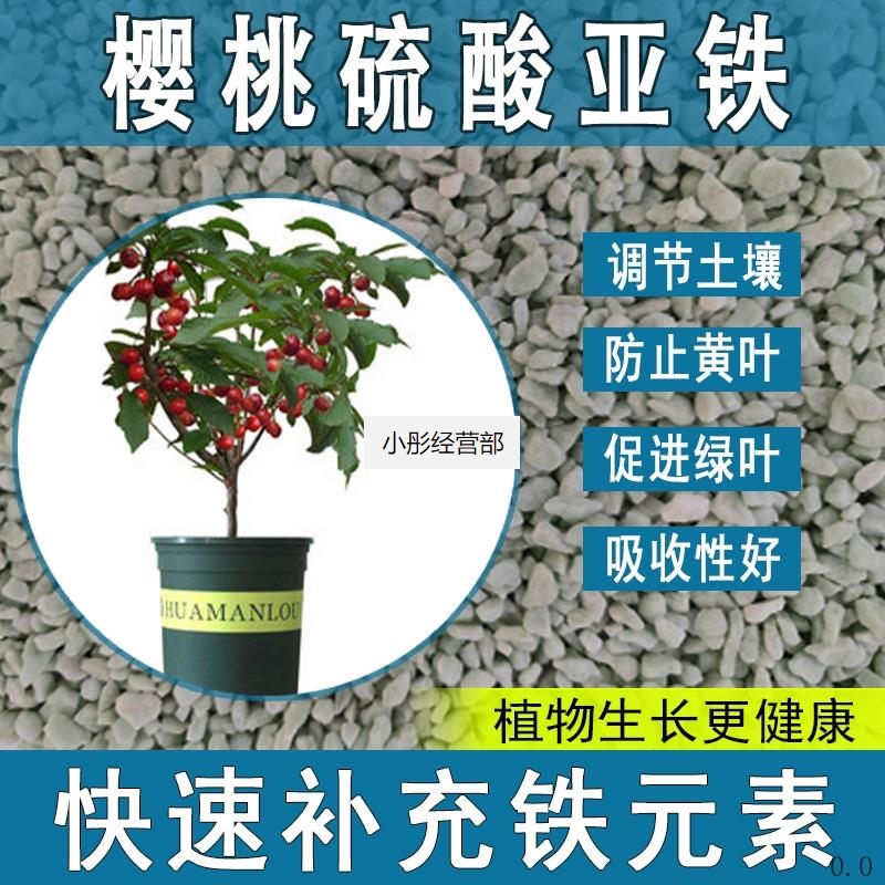 樱桃硫酸亚铁花肥料养花绿植通用调节生长喜酸植物专用肥