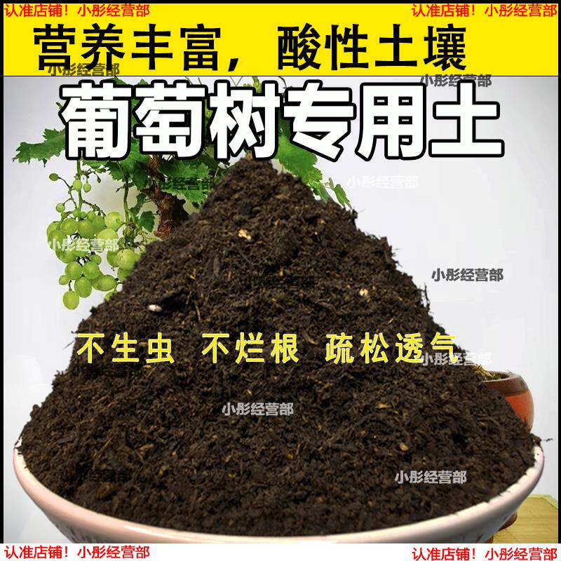 葡萄树专用土肥料室内种植育苗葡萄树种树营养土有机土土壤栽培土