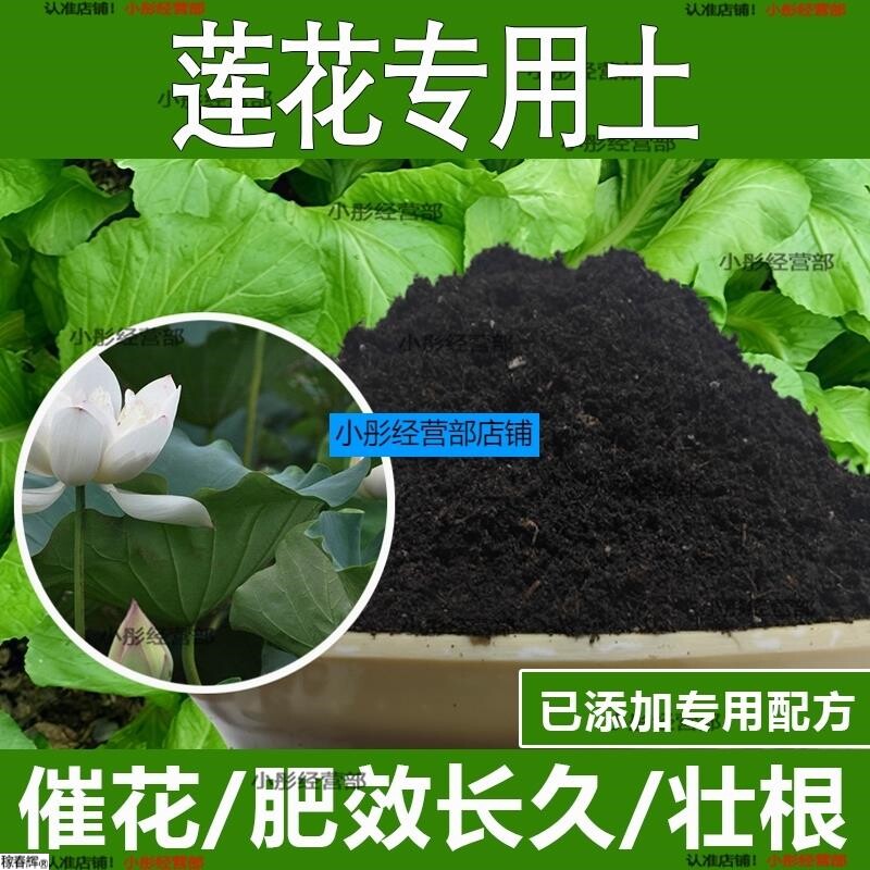 莲花专用土莲花专用营养土酸性土种植土通用土有机土肥料养花种花