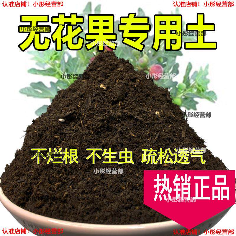 无花果专用土盆栽营养土果树专用土无花果营养土壤种植土有机肥料