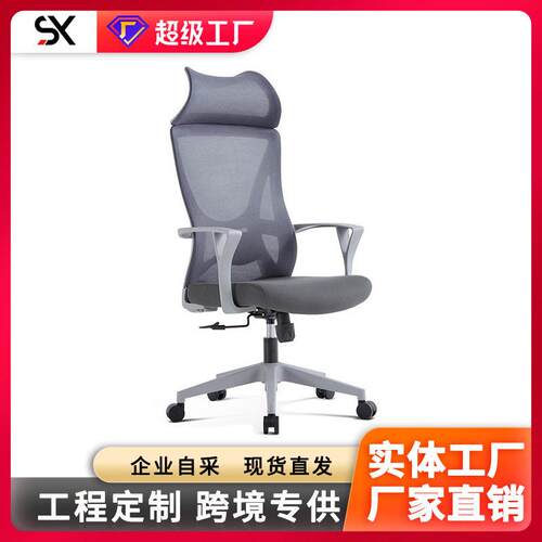 人体工学椅公椅可躺电脑椅家用舒适久坐书房书桌学生学习椅电竞