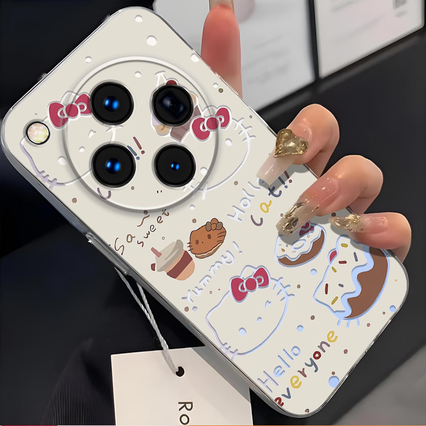 适用于OPPO findx8Ultra手机壳findx8镜头全包防摔PKH120镂空KT猫磨砂超薄软壳新款简约保护套个性高颜值创意