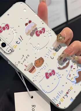 适用华为P30手机壳Huawei p30镜头全包ELEAL00镂空KT猫防摔卡通可爱超薄软壳高颜值凯蒂猫保护套简约个性新款