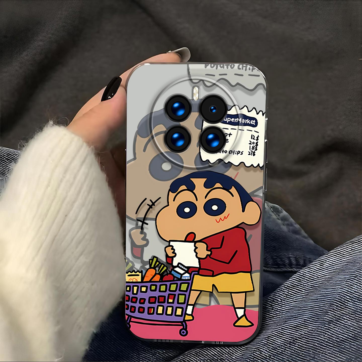 购物蜡笔小新适用于荣耀Magic7手机壳魔术7 pro镜头全包PTPAN00磨砂防摔软壳男生女士保护套PTP-AN10创意新款