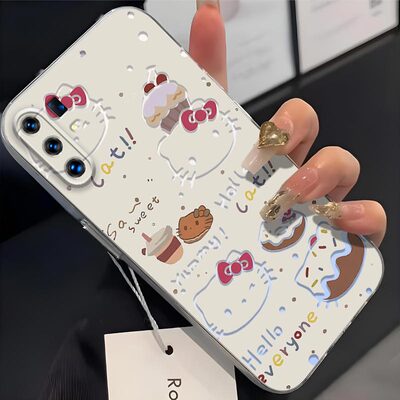适用于vivox30pro手机壳x30pro镜头全包v1938t防摔卡通vivo可爱镂空KT猫磨砂超薄软壳高颜值凯蒂猫保护套新款