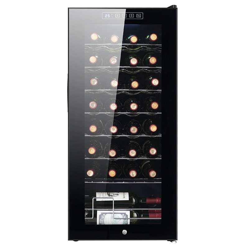 恒温红酒酒柜家用32支控温压缩机冷藏保鲜小型冰吧930高带锁