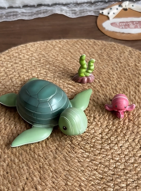 乌龟拼图3d立体贴纸手工diy拼接
