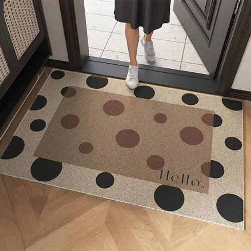 轻奢入户门丝圈门垫门口防滑脚垫进门家用玄关地毯地垫门外可裁剪