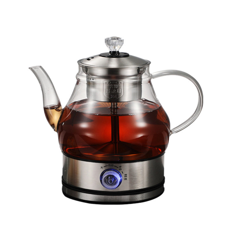 蒸汽煮茶器带保温安化黑茶普洱煮茶壶养身壶家用玻璃电热水壶礼品