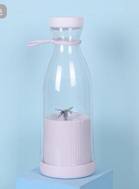 电动榨汁杯便携充电式酒瓶款6刀头充电迷你便携果汁杯可乐杯