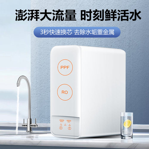 600G800G1000G大流量净水器双出水多级过滤直饮机厨房自来水过滤