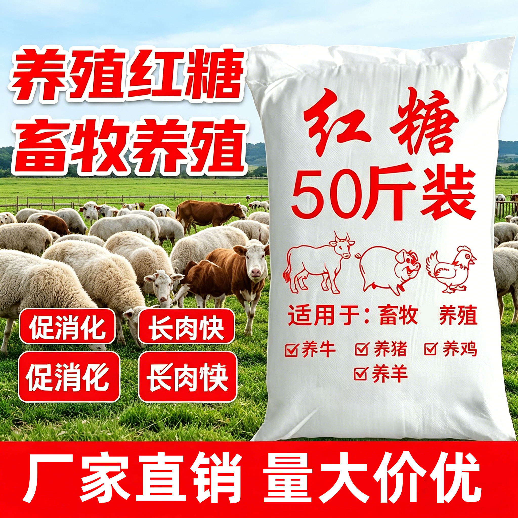 水产养殖畜牧红糖污水处理酵素粉