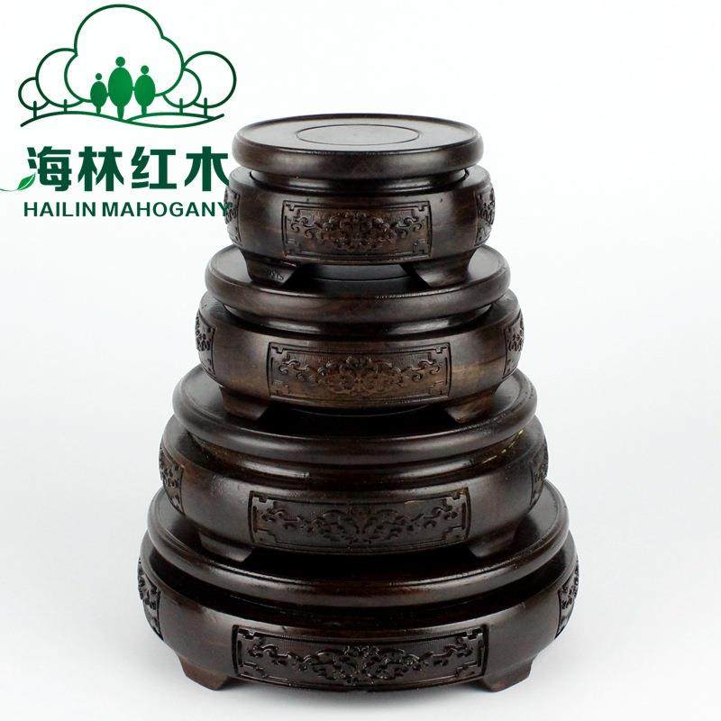 红木底座奇石玉石印章小摆件底座紫砂壶茶壶茶具圆形底座木托,家居饰品,装饰摆件,淘宝优惠券,粉丝福利购,淘宝优惠卷