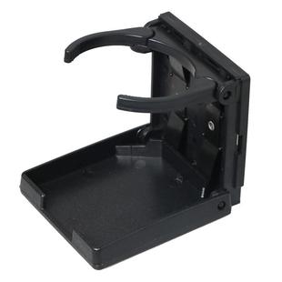 7.8口径可收缩杯架汽车用水杯架架茶壶置物烟缸支架托盘可伸缩