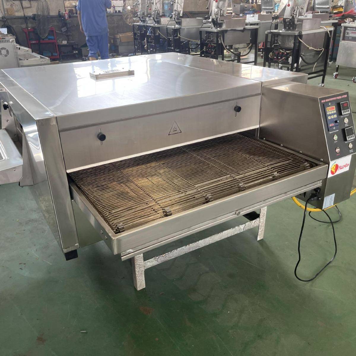 履带式披萨烤炉12寸18寸32寸披萨炉商用传送式烤炉链条式