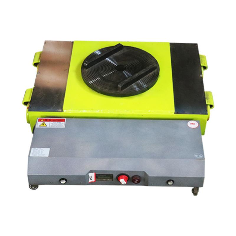 起重搬运电动地坦克车起重钢胶轮重物移位器遥控电动搬运坦克车